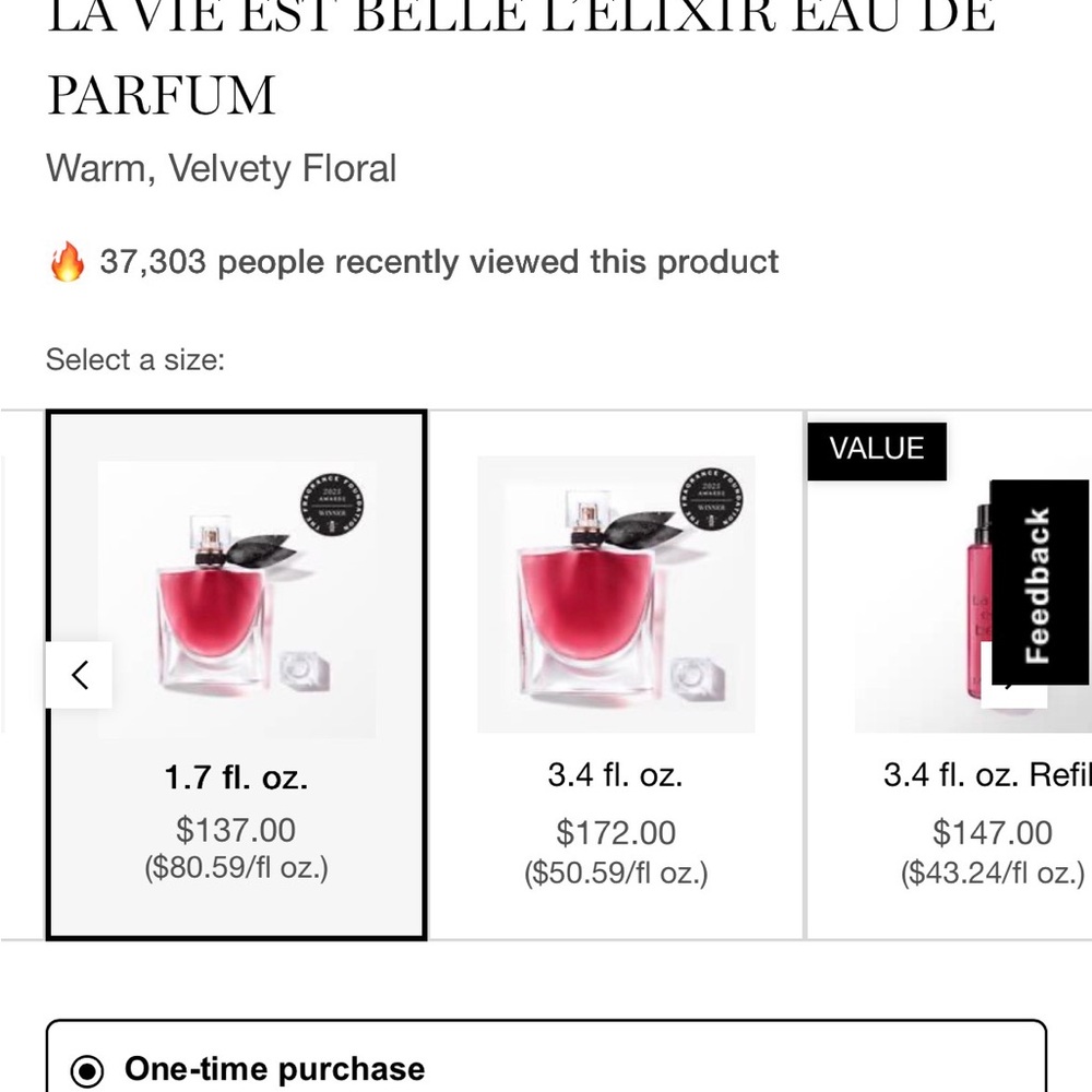 Lancôme la vie est belle elixir - Picture 3 of 4